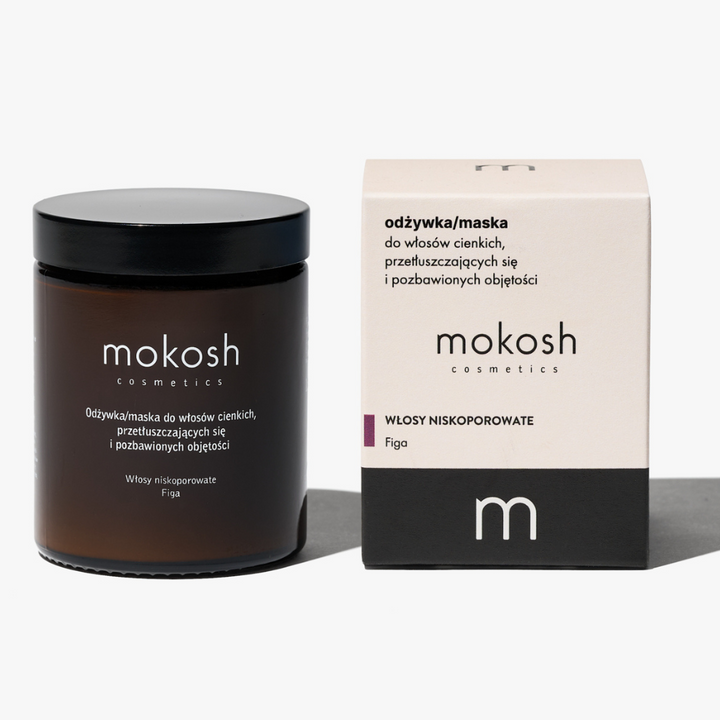 Odżywka/maska do włosów cienkich, przetłuszczających się i pozbawionych objętości - Figa 180ml