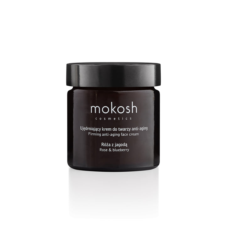 Ujędrniający krem do twarzy anti-aging Róża z jagodą