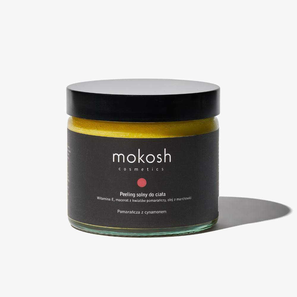 Peeling solny do ciała Pomarańcza z cynamonem 300 g