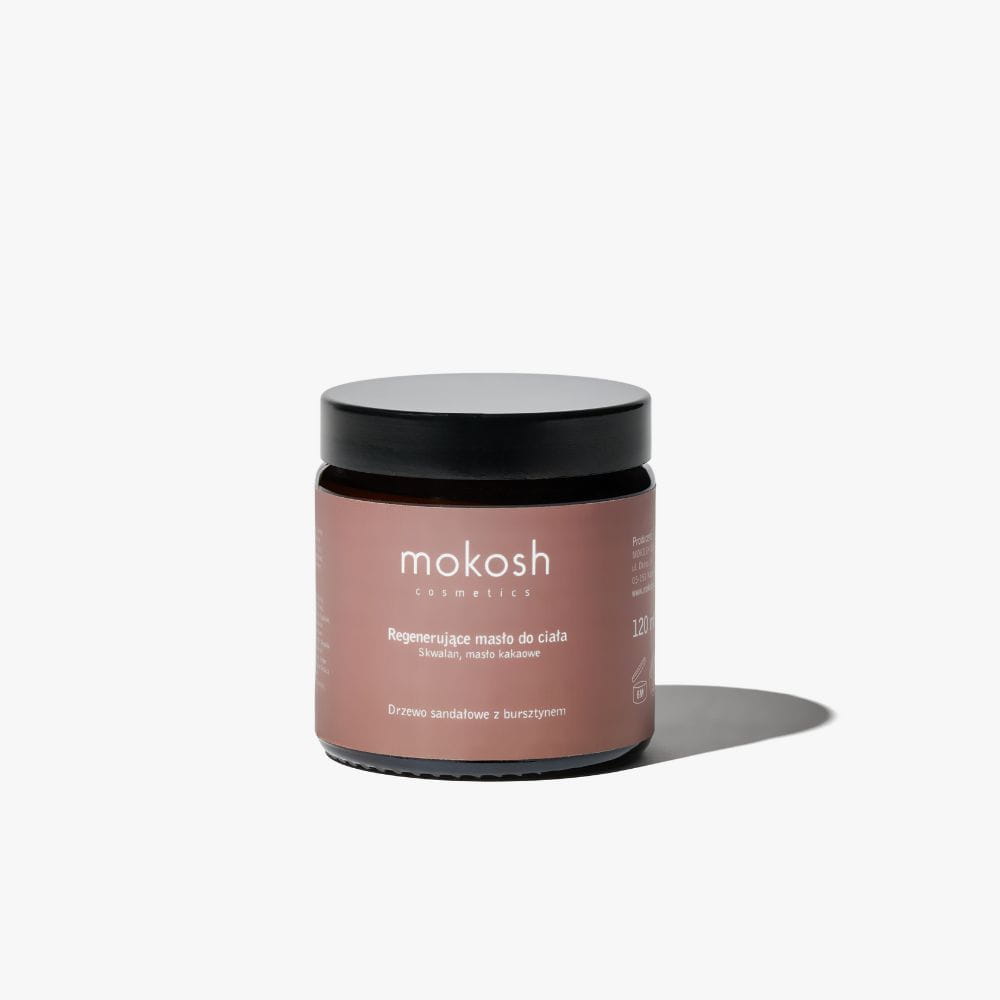 Regenerujące masło do ciała Drzewo sandałowe z bursztynem 120 ml