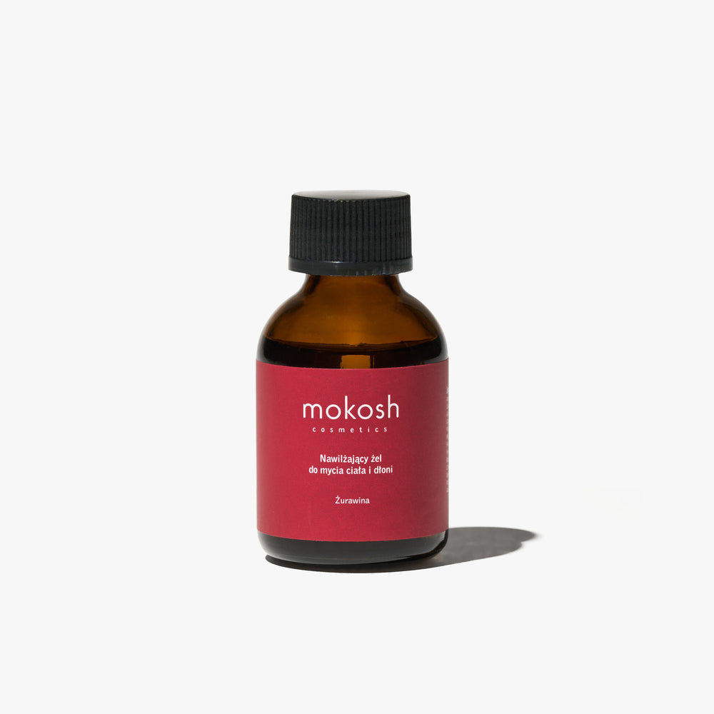 Nawilżający żel do mycia ciała i dłoni Żurawina 50ml