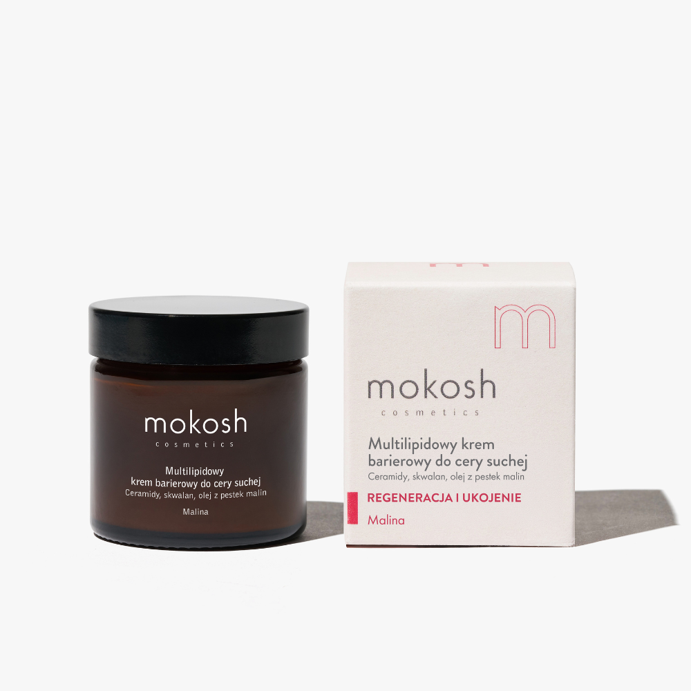 Multilipidowy krem barierowy do cery suchej Malina 60 ml