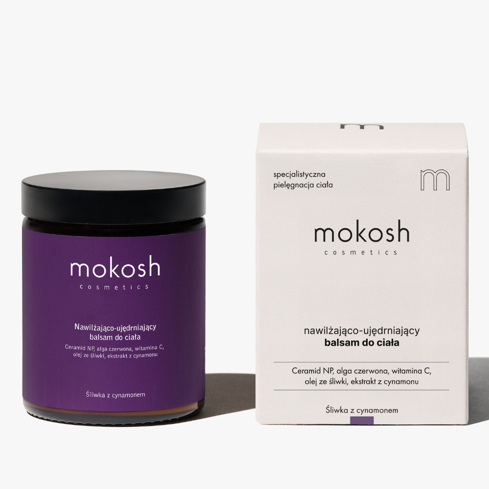 Nawilżająco-ujędrniający balsam do ciała Śliwka z cynamonem 180 ml