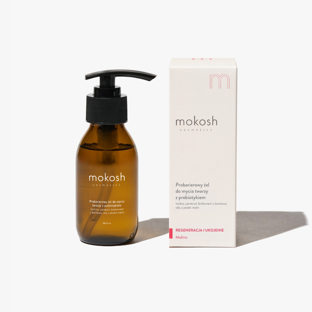 Probarierowy żel do mycia twarzy z prebiotykiem Malina 90 ml